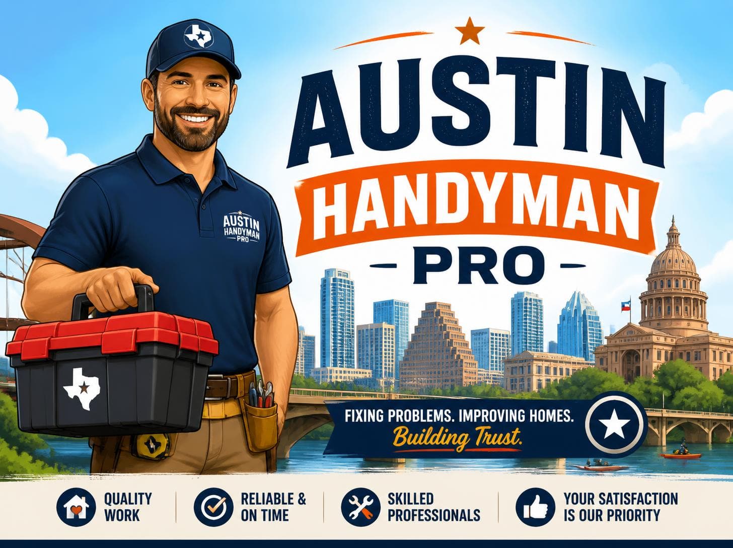 Austin home repair resource image for Deck and Fence Repairs: Protecting Outdoor Spaces in Austin.