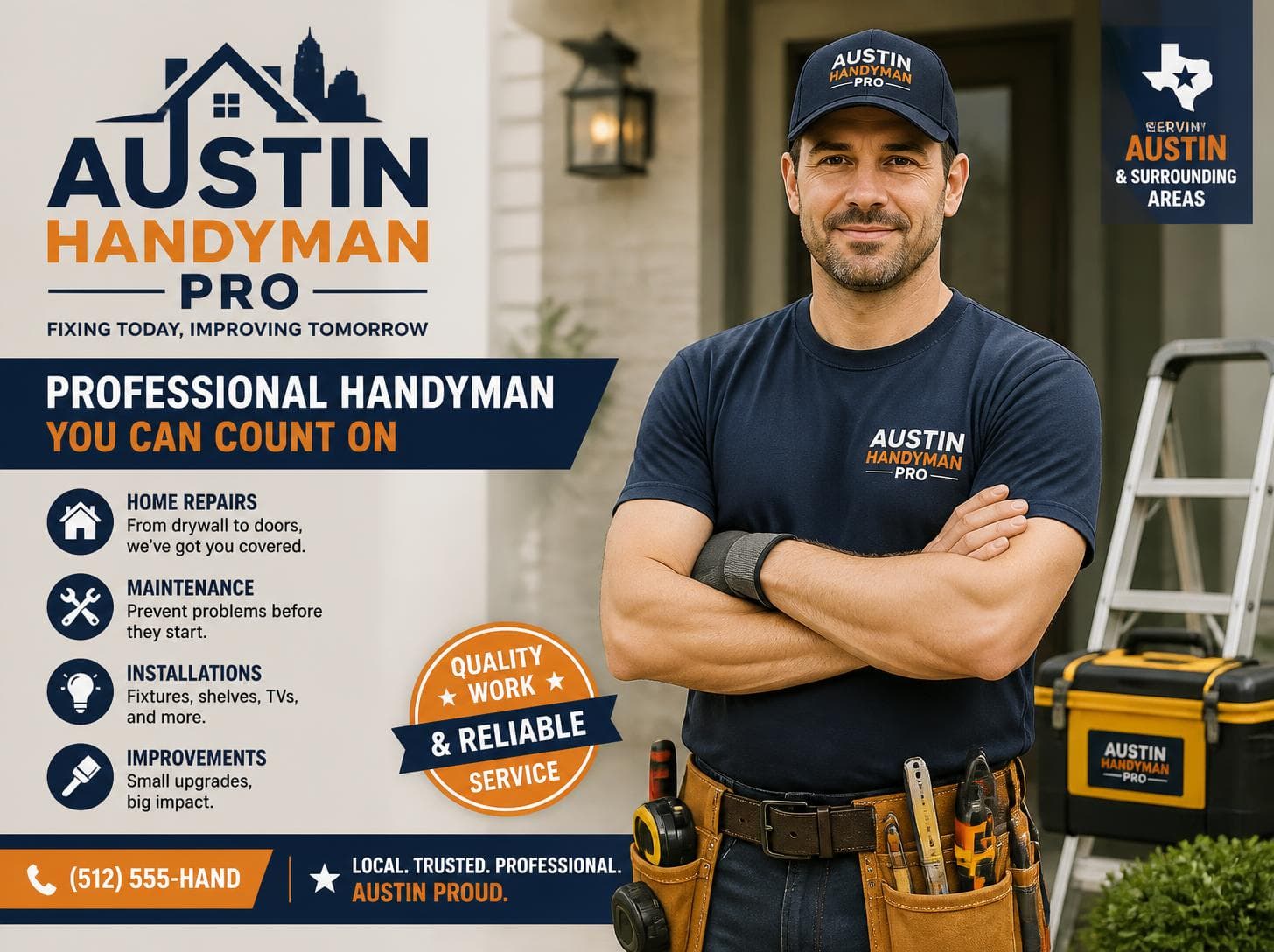 Austin home repair resource image for Safe TV and Mirror Installation for Austin Homes.